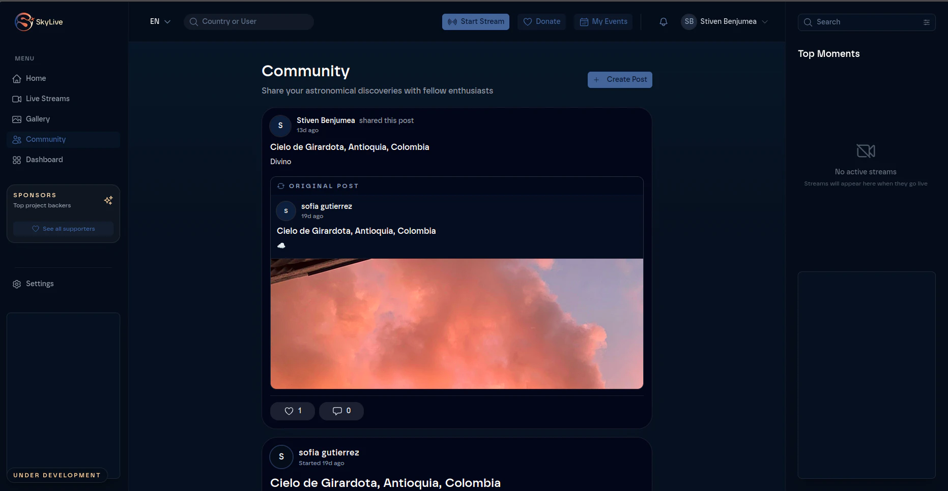 Skylive screenshot 5