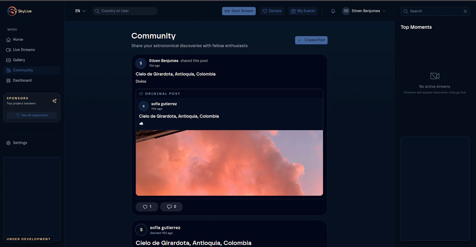 Skylive screenshot 5