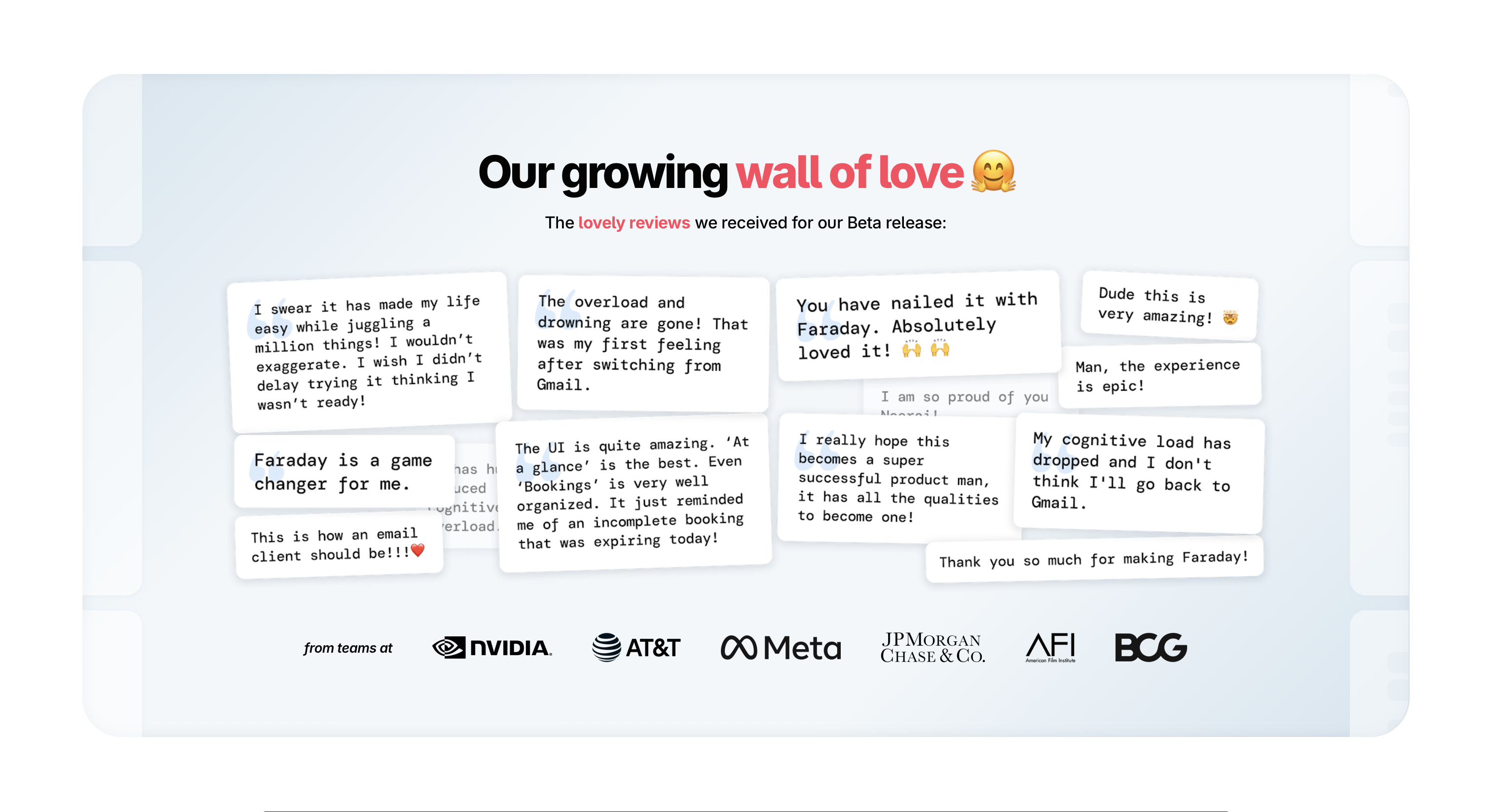 Faraday gallery image