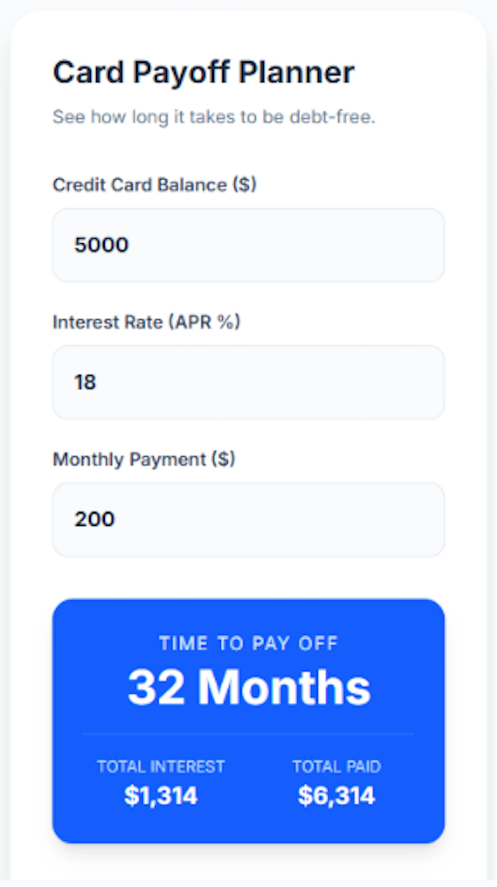 USCalcHub.com screenshot 2