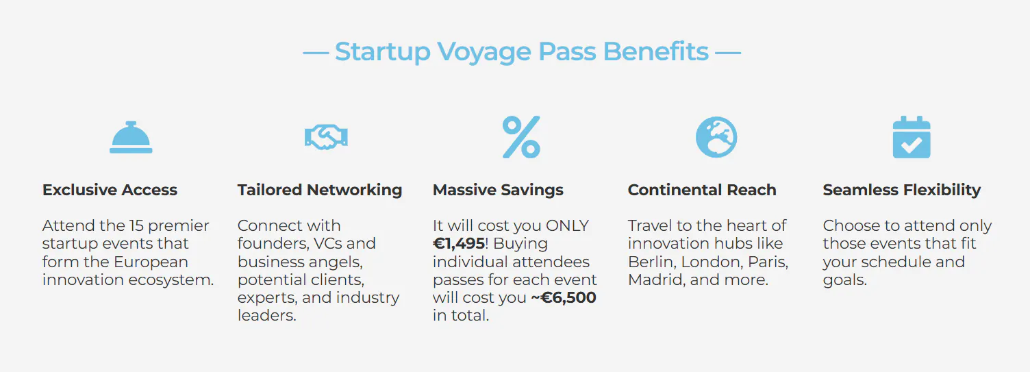 Startup Voyage Pass gallery image