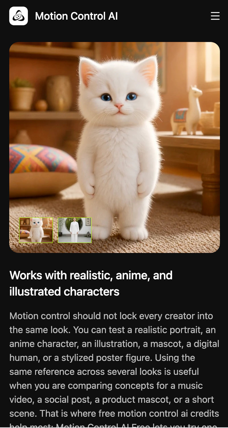 Motion Control AI screenshot 3