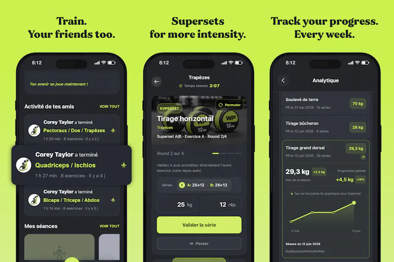 WorkoutPal screenshot 2