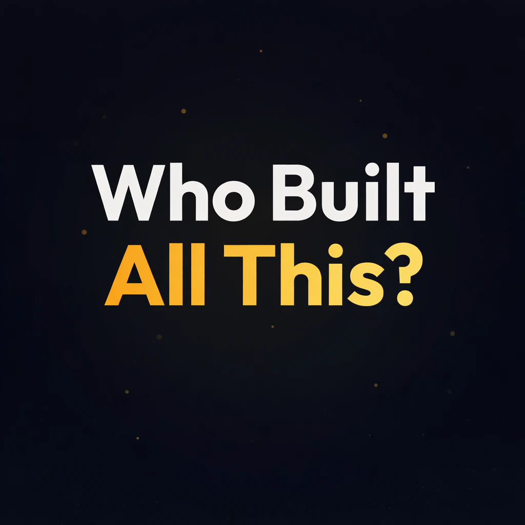 Who Built All This? logo