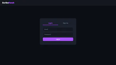 ScribeHawk β Transcribe Anything. gallery image