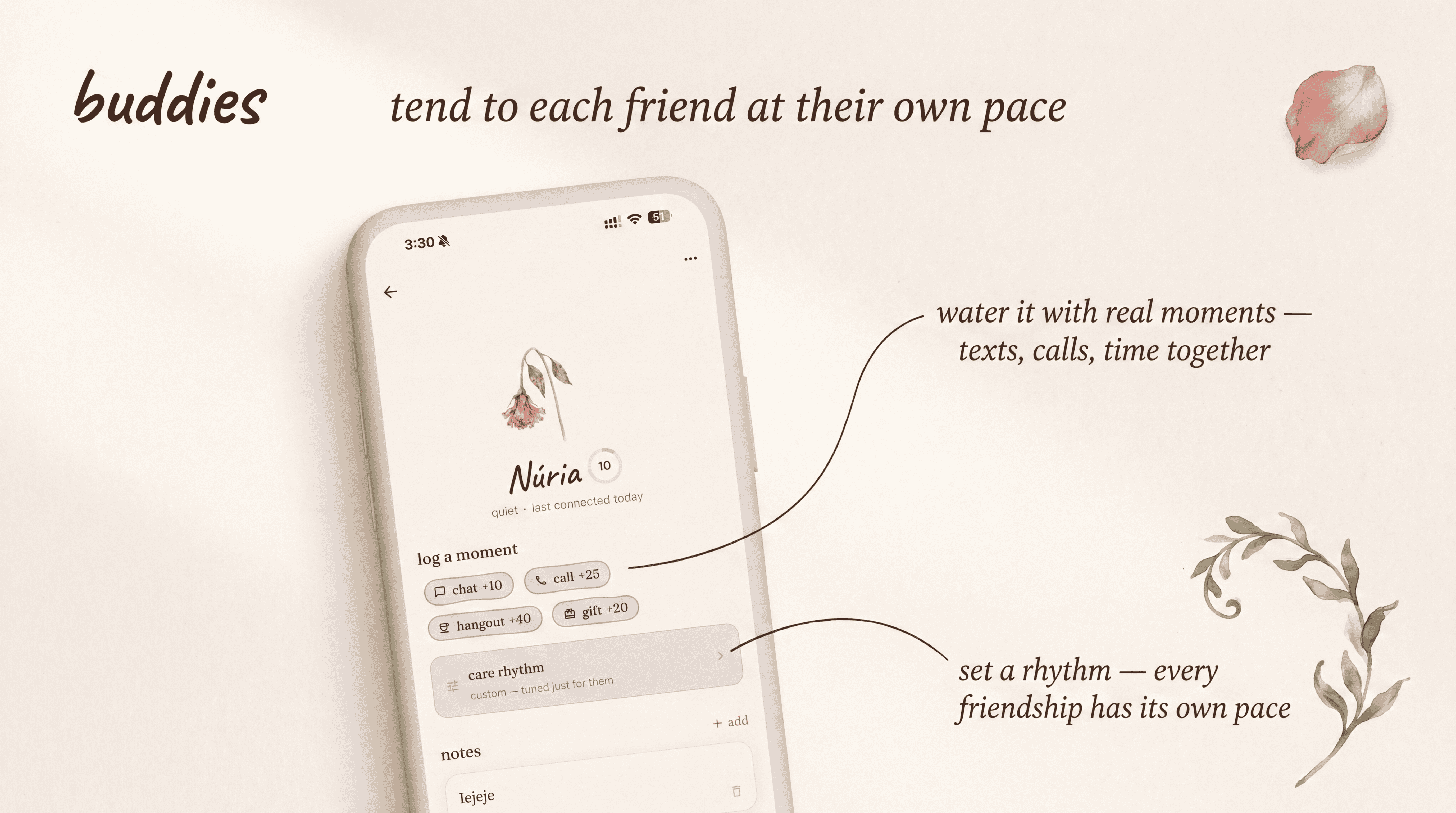 Buddies: Friendship Tracker gallery image