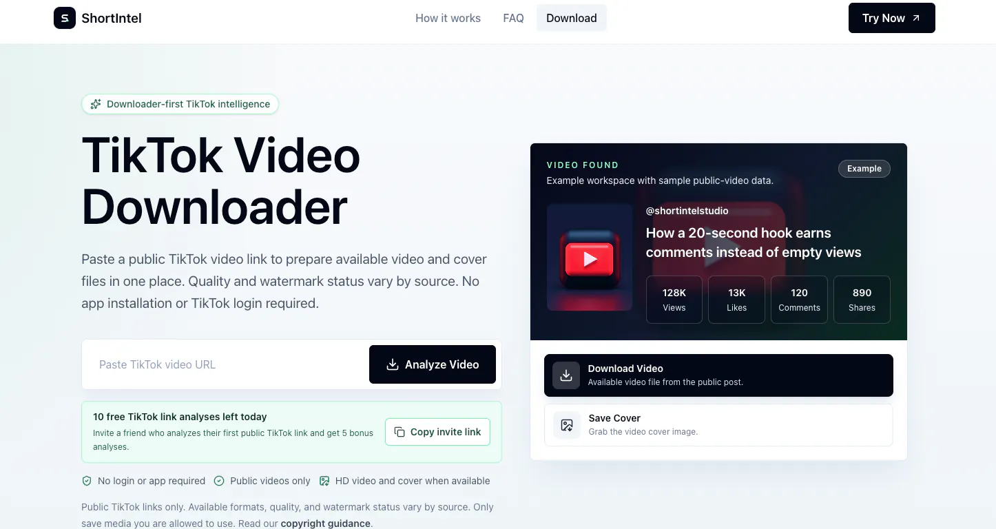 ShortIntel gallery image