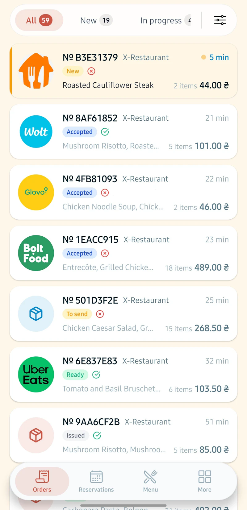 RESTOBOT screenshot 1