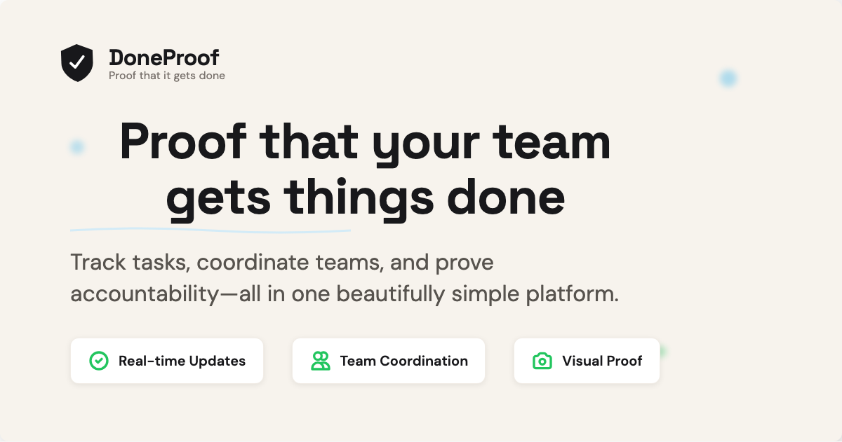 DoneProof gallery image