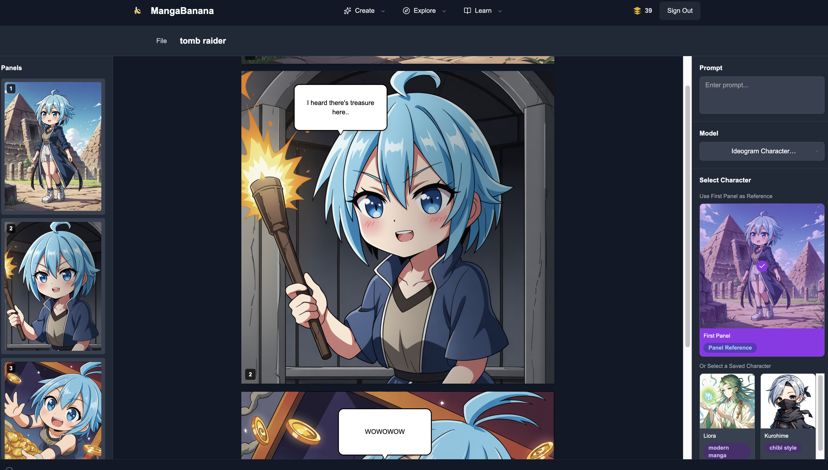 MangaBanana gallery image