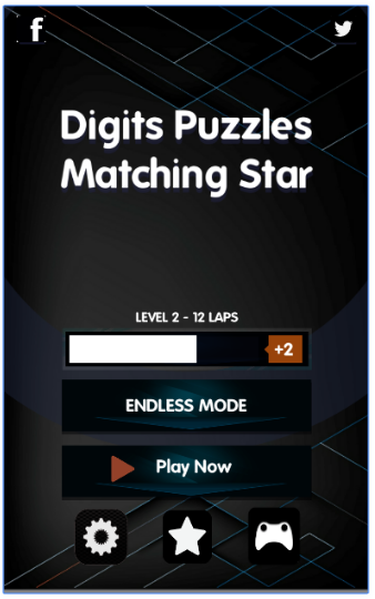 Digits Puzzles Matching Combo Star: Number Series Math Puzzle gallery image