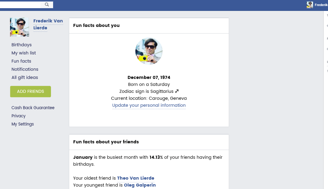 Gifts on Facebook gallery image