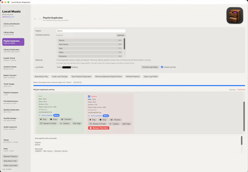 Local Music Organizer for Mac screenshot 6