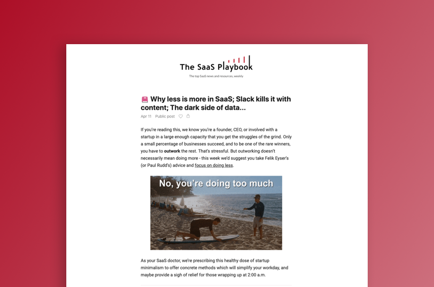 The SaaS Playbook gallery image