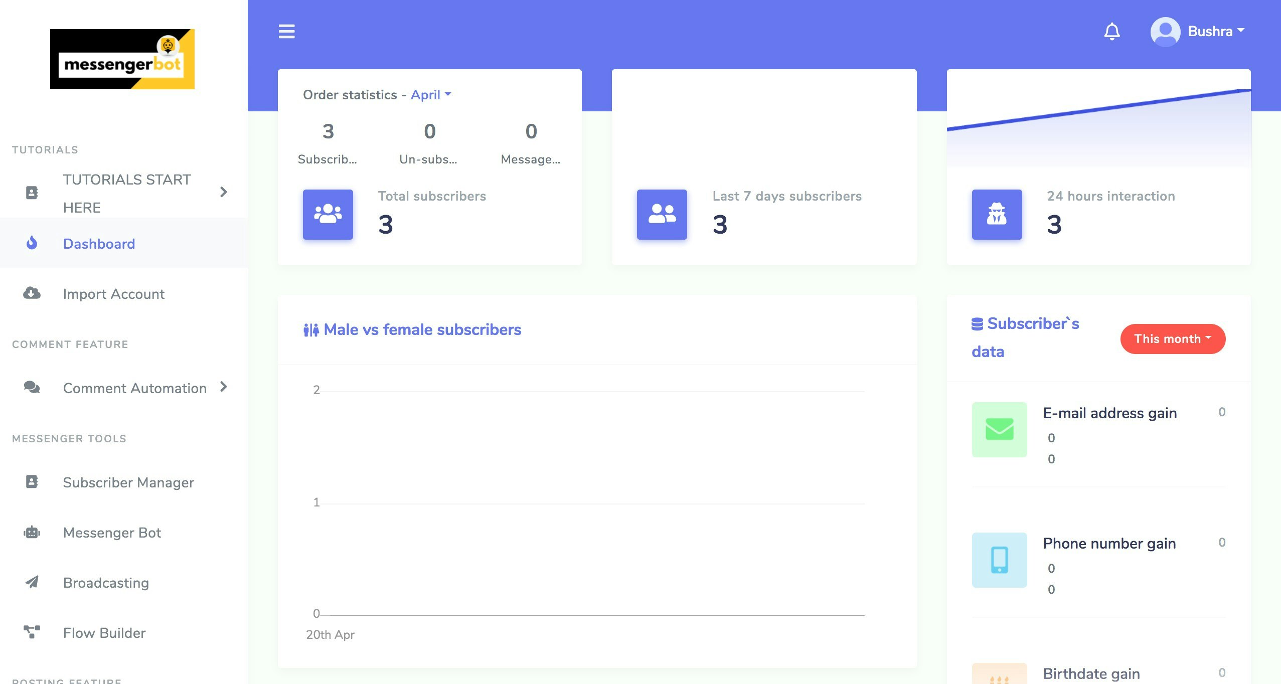 Messenger Bot gallery image