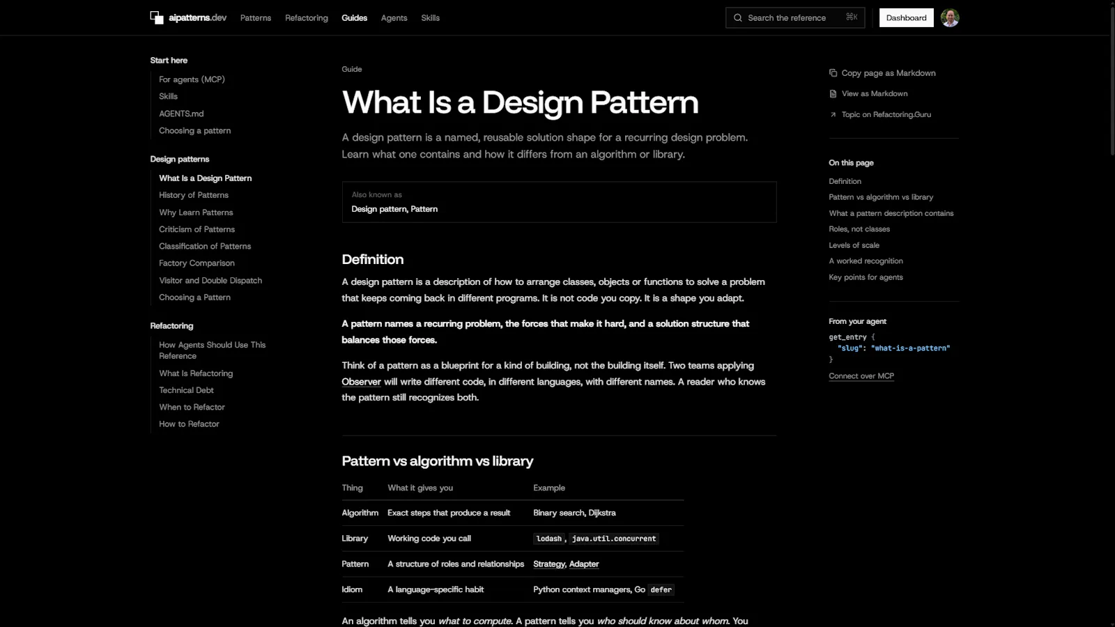 AI Patterns Dev screenshot 3
