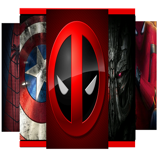 SuperHeroes Wallpaper: Blur it and Black&White it