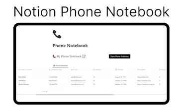 Notion Phone Notebook gallery image