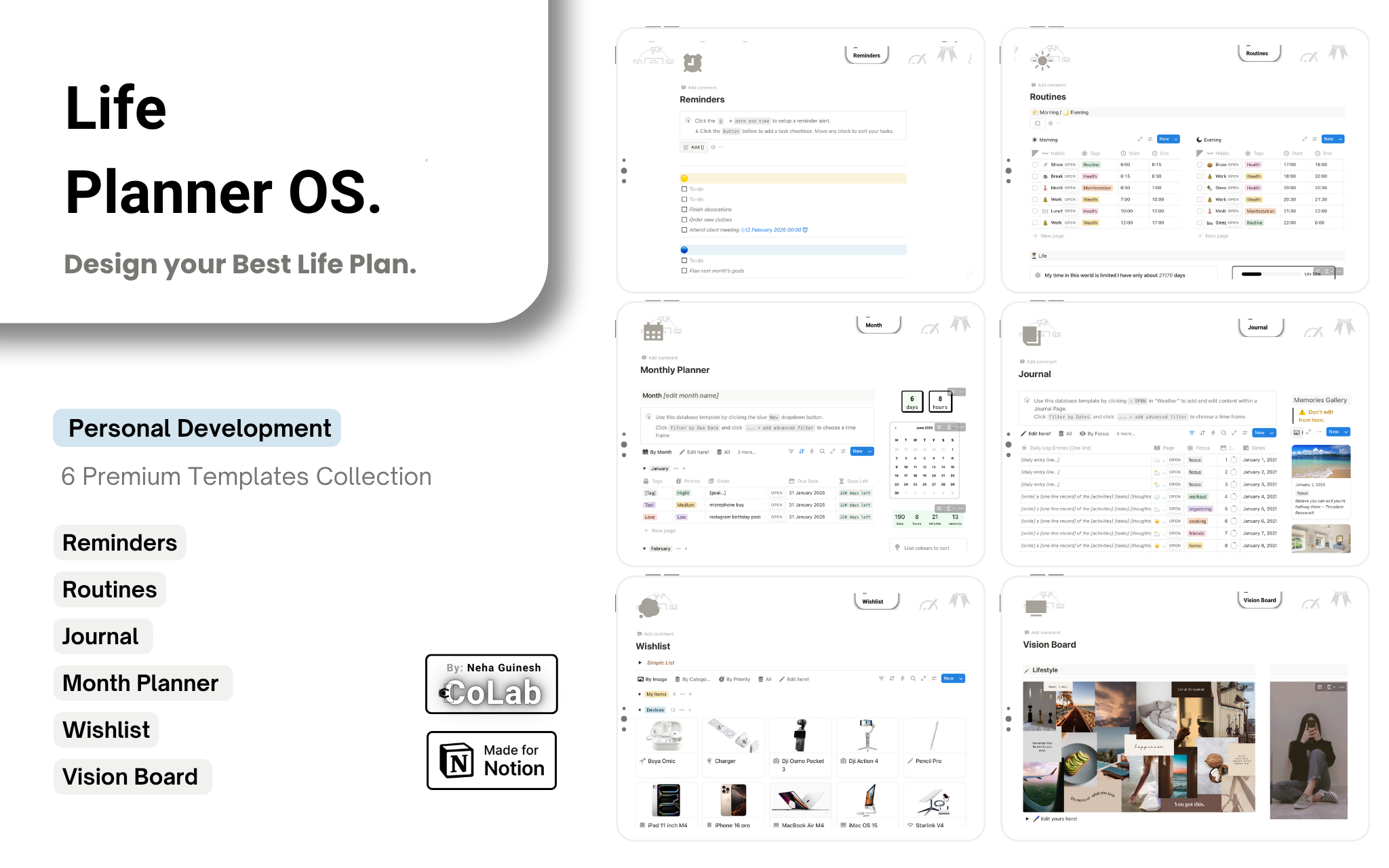 OS Life Planner - ออกแบบวันของคุณด้วยความชัดเจนและความตั้งใจ media 2