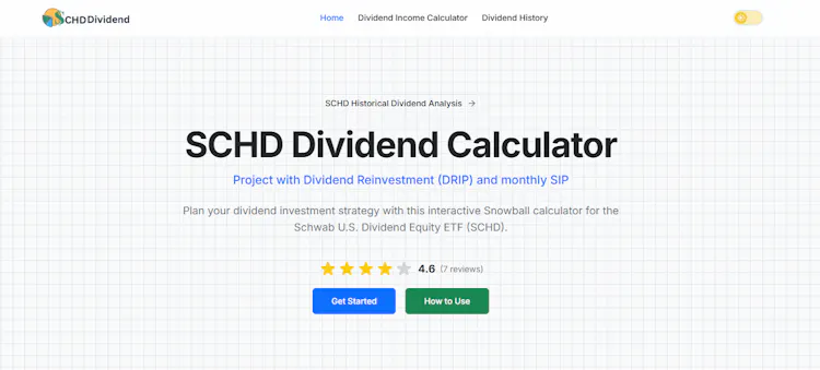 SCHD Dividend Calculator