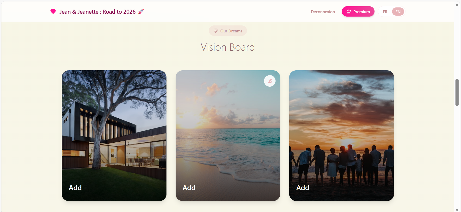 Dream & Love - Screenshot 3 showing product features and functionality