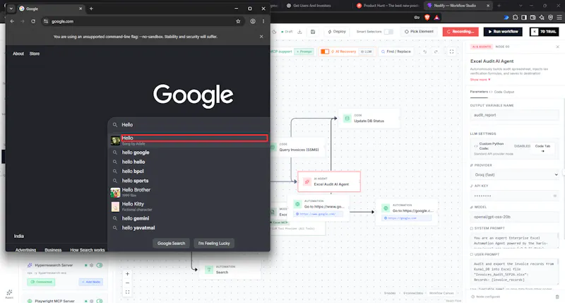 Hyperflow screenshot 5