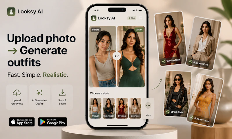 Looksy AI Outfit Changer screenshot 4
