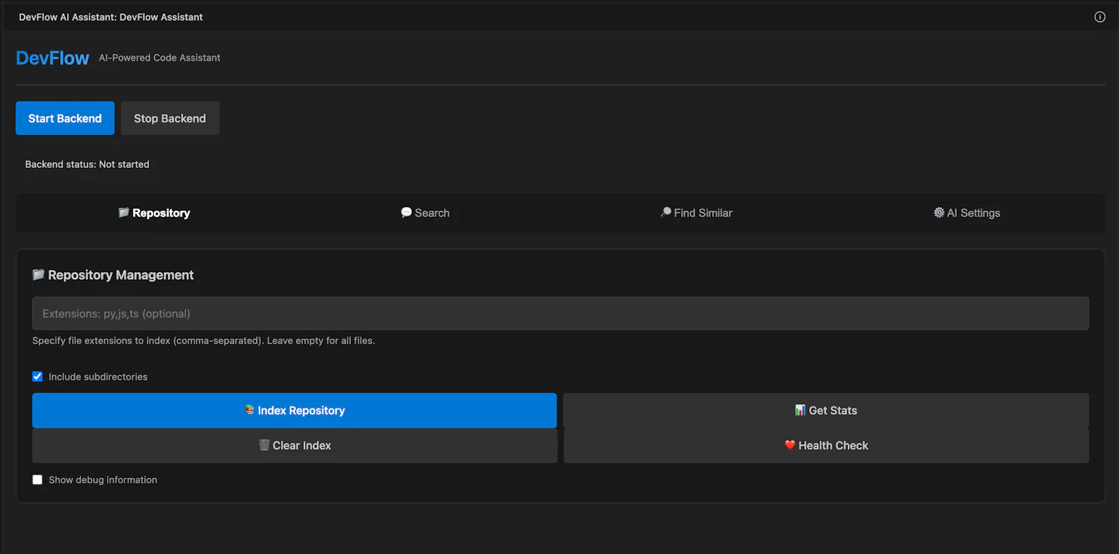 DevFlow screenshot 3