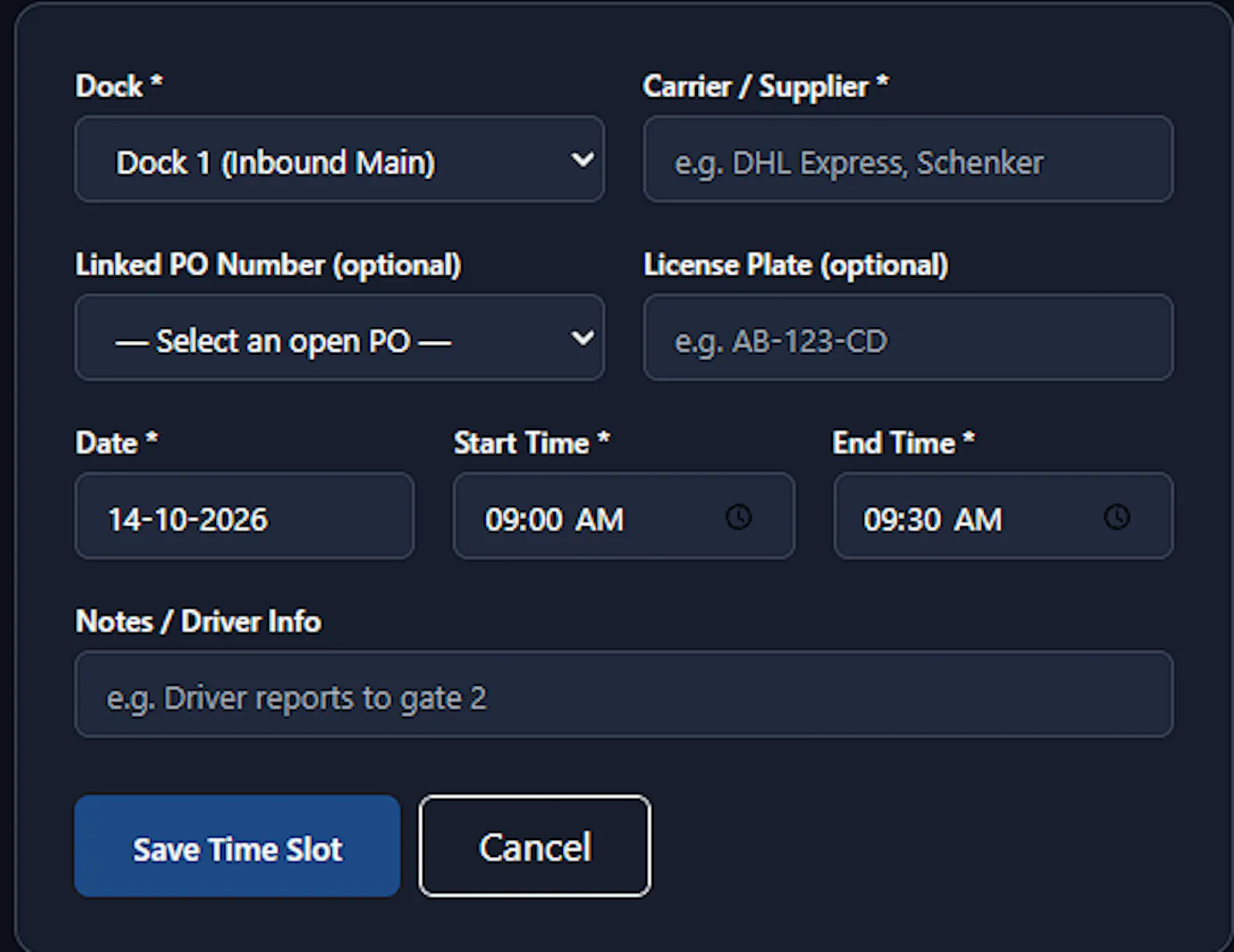 GoodsTracker screenshot 3