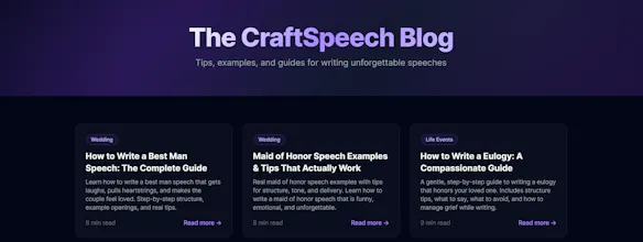 CraftSpeech AI gallery image