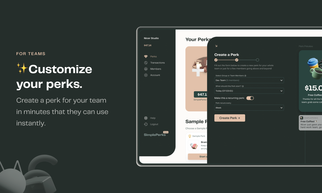 SimplePerks gallery image