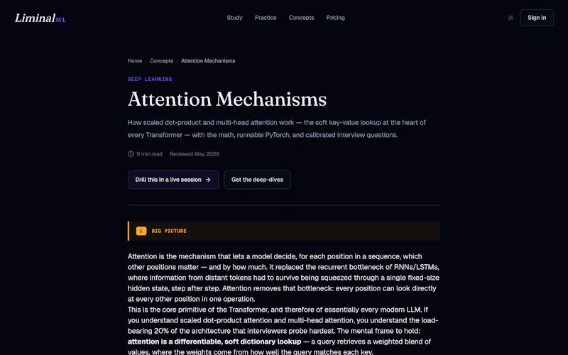 LiminalML screenshot 3