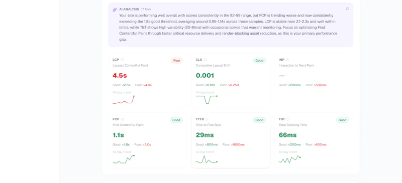 SiteBrief screenshot 3