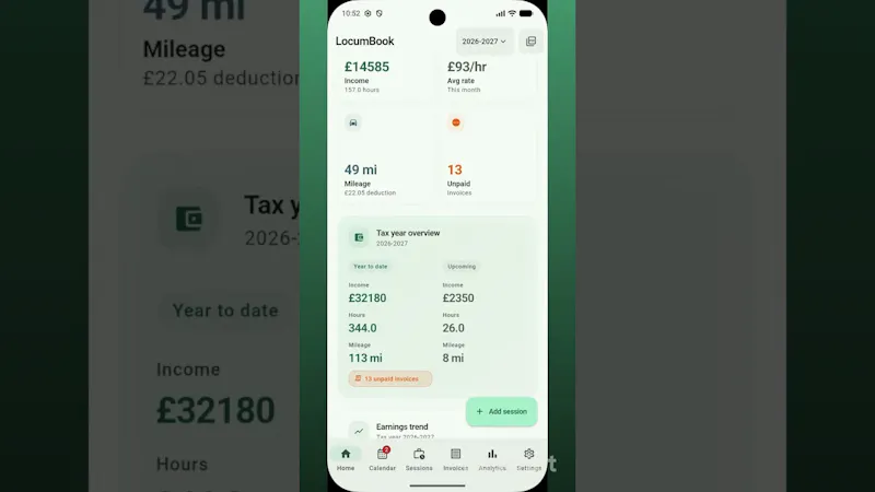 LocumBook Locum Manager screenshot 1 (video preview)