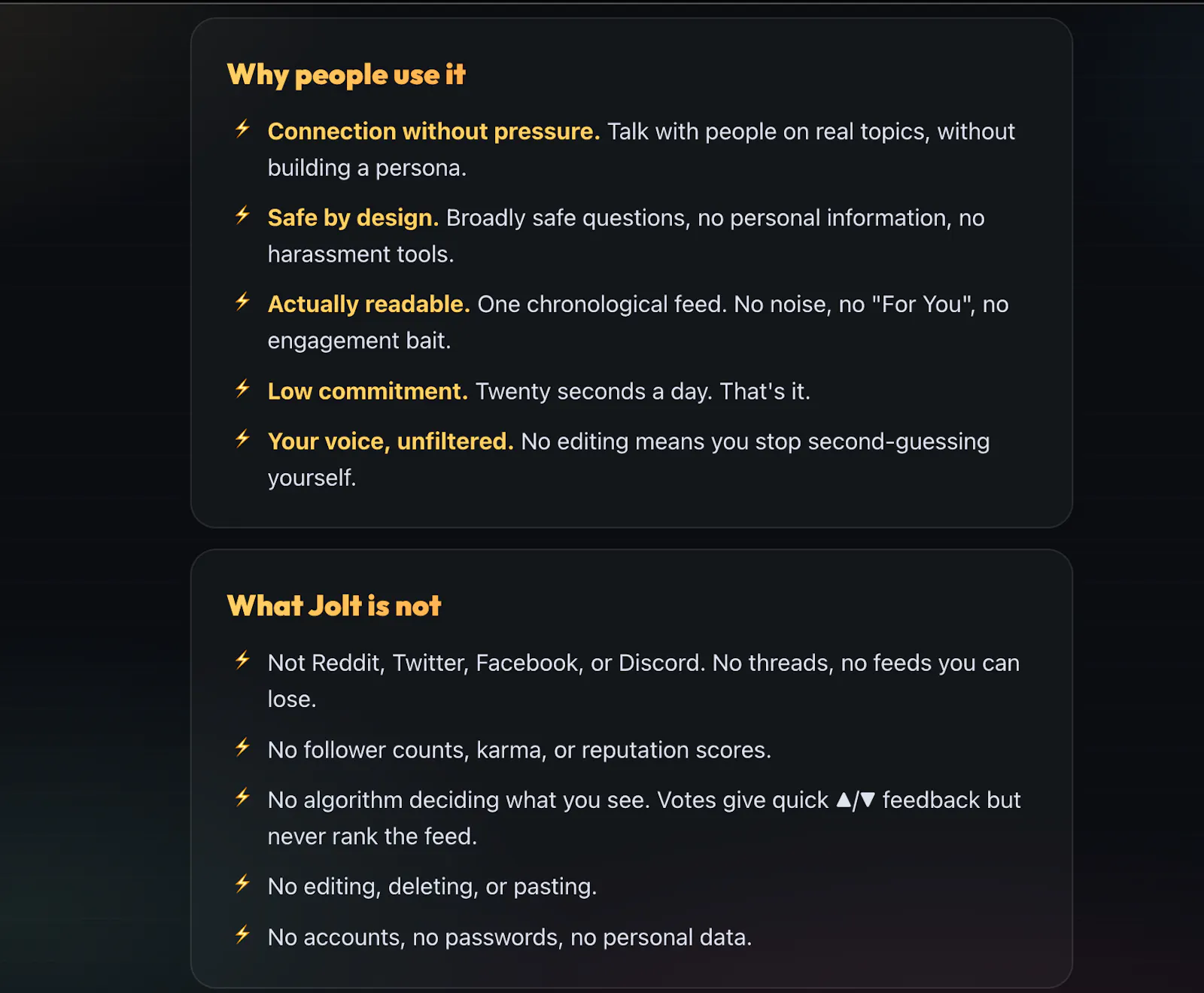 Jolt screenshot 6