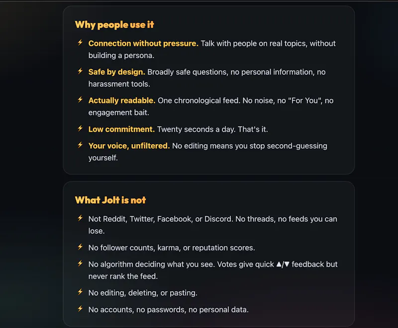 Jolt screenshot 6