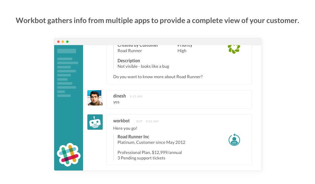 Personal Workbot for Slack gallery image