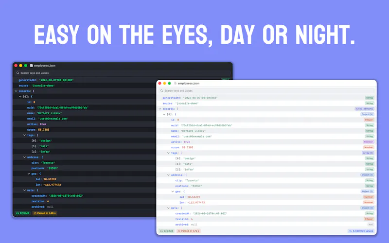 JSONaire screenshot 6