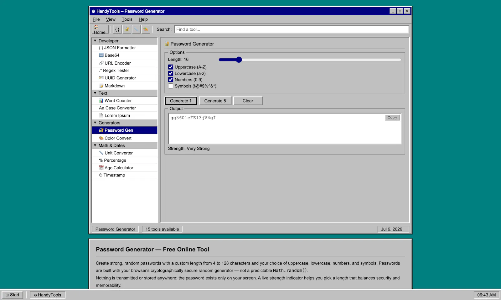 HandyTools screenshot 3