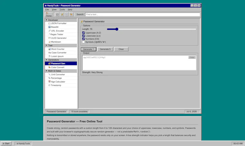 HandyTools screenshot 3