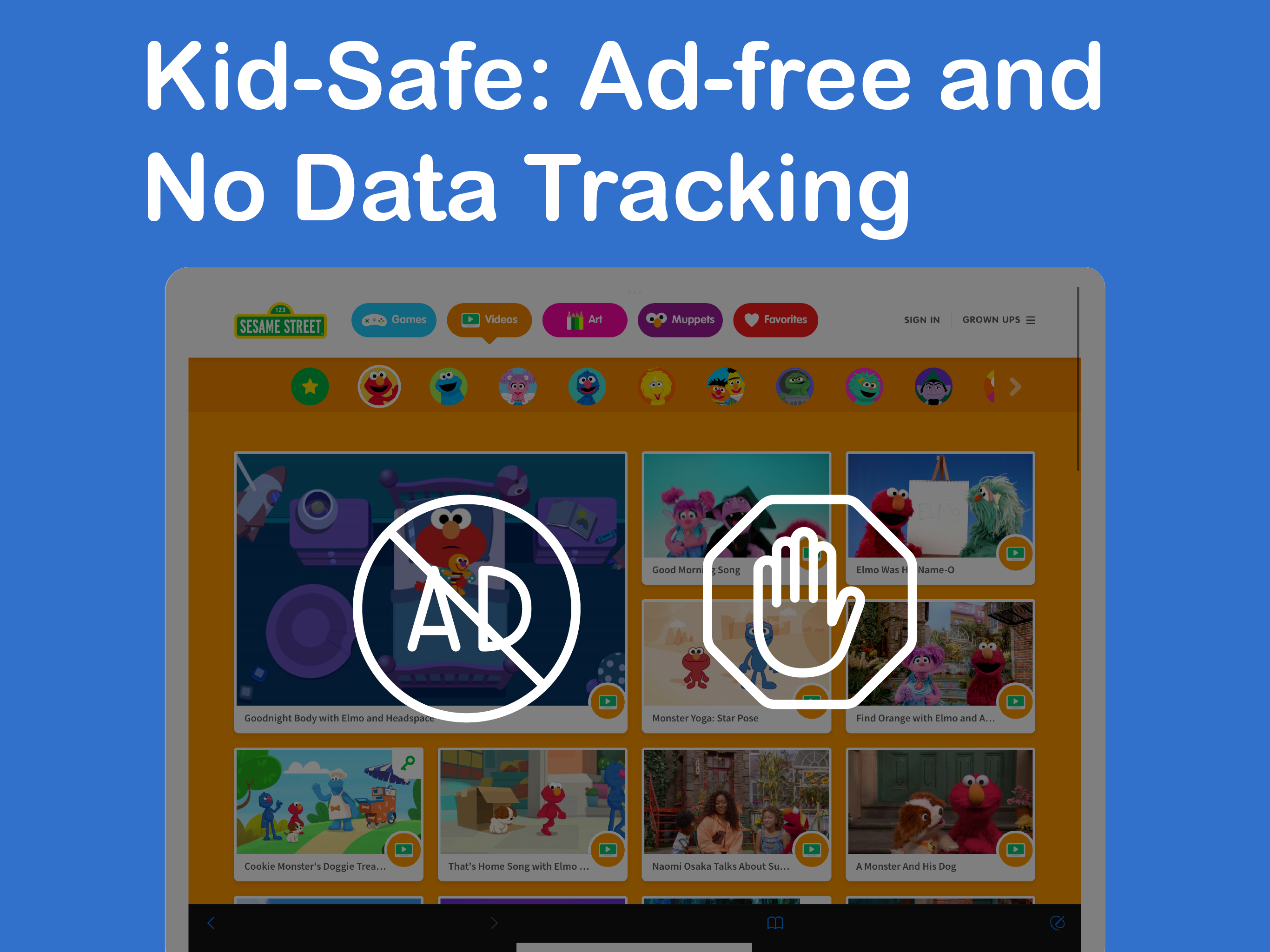 Media Pelayar Kinder (aplikasi iOS) - Pelayaran web yang selamat untuk kanak -kanak 6