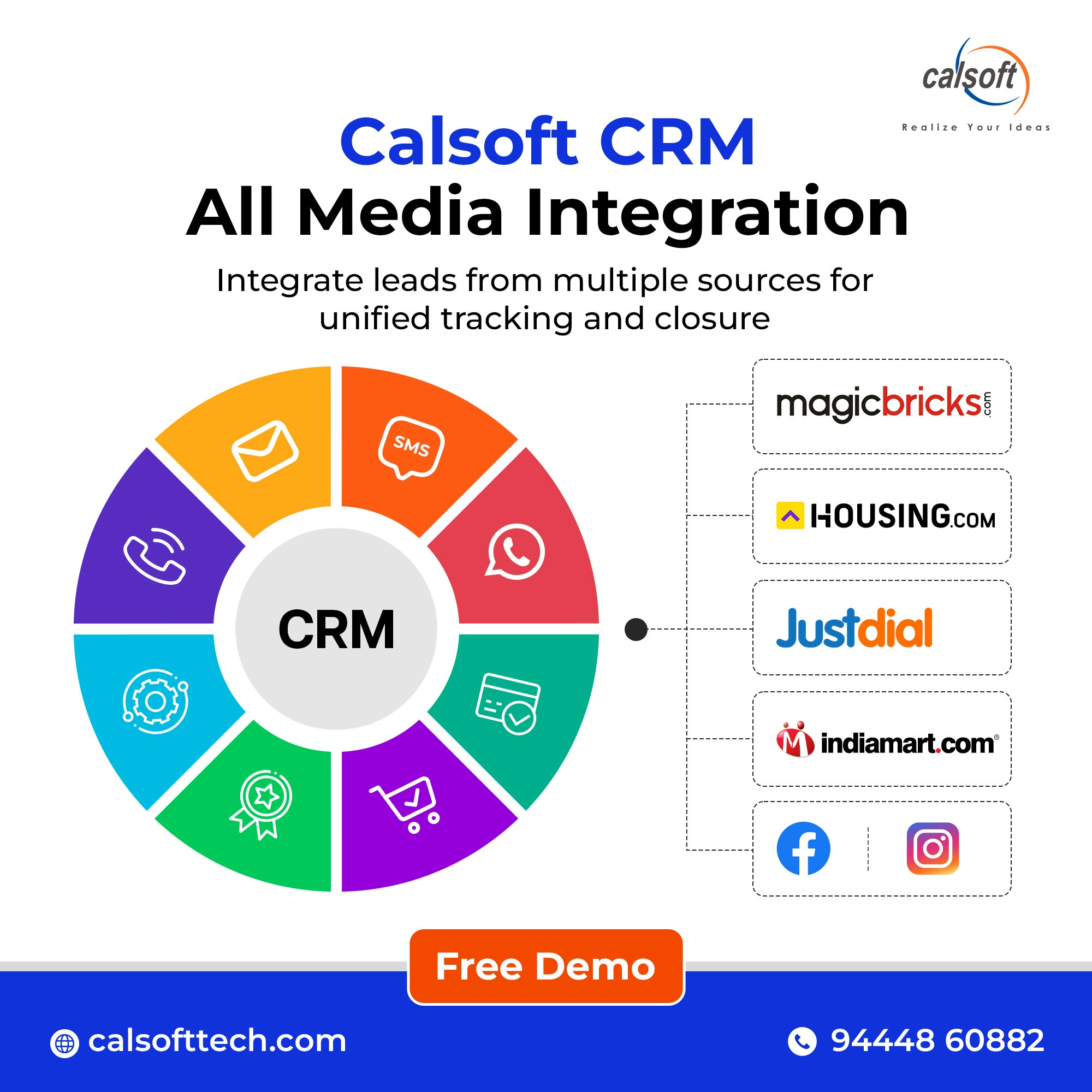 Perisian CALSOFTTECH CRM media 2