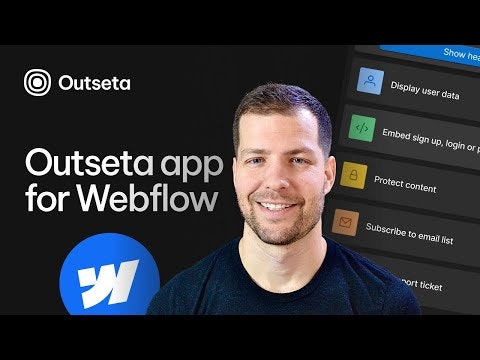 startuptile Outseta Webflow App-Memberships CRM & email within the Webflow designer