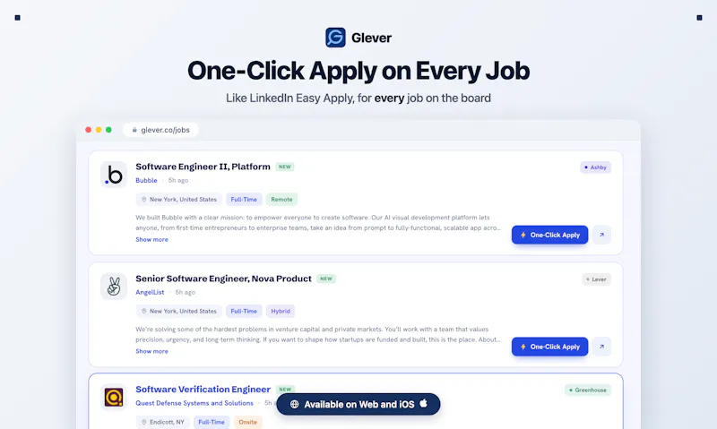 Glever screenshot 4