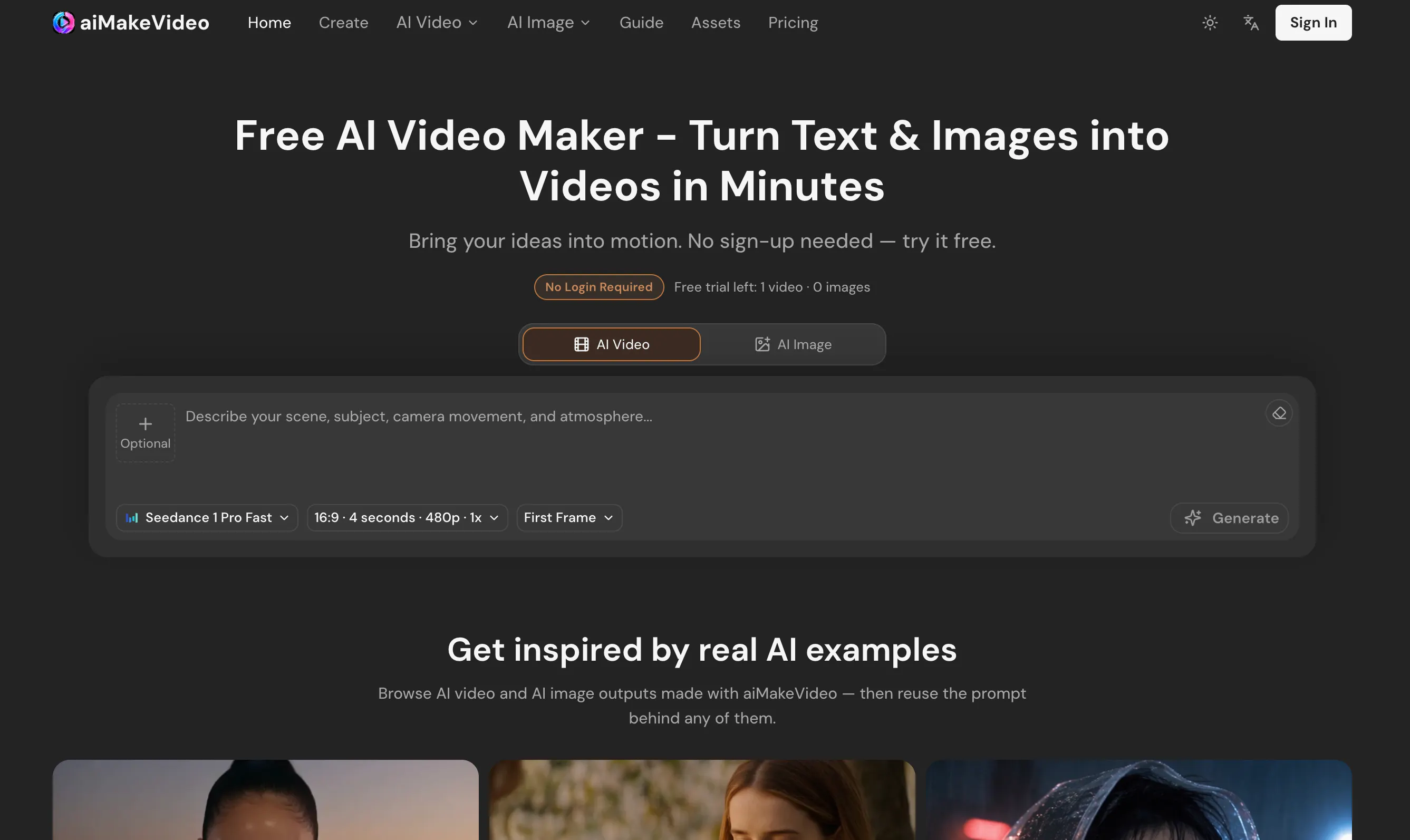 aiMakeVideo gallery image