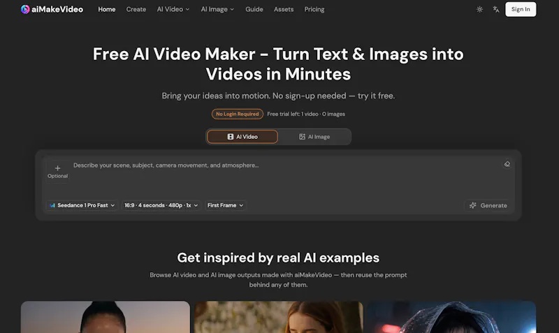 aiMakeVideo screenshot 2