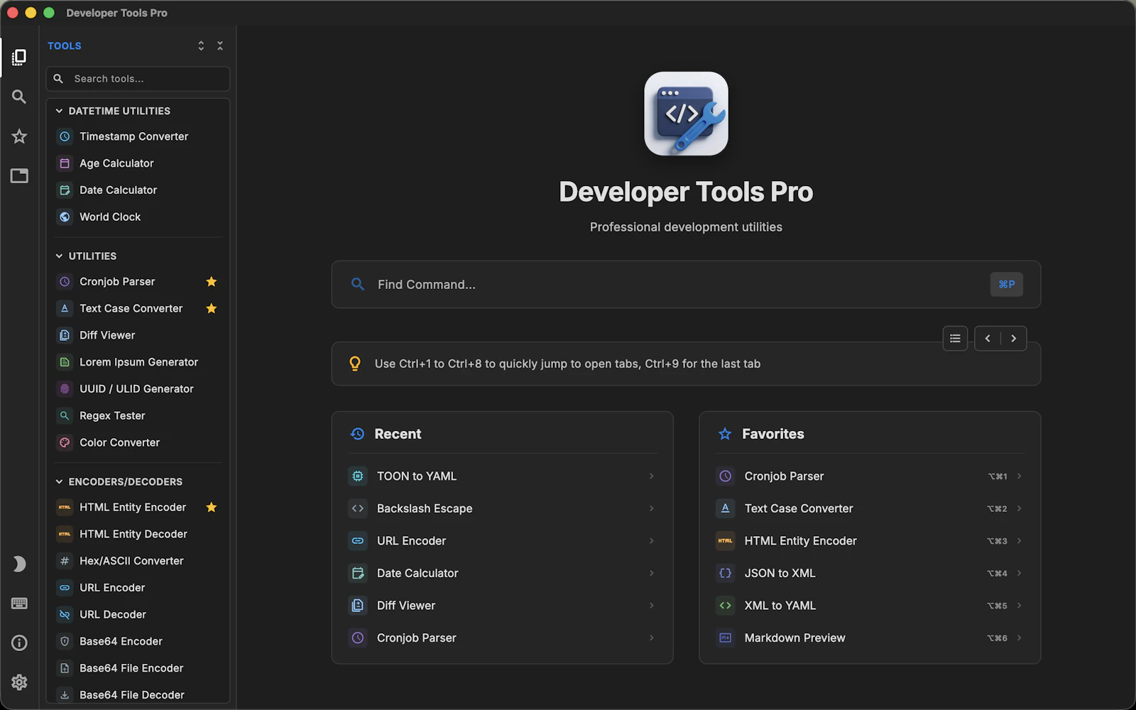Developer Tools Pro screenshot 1