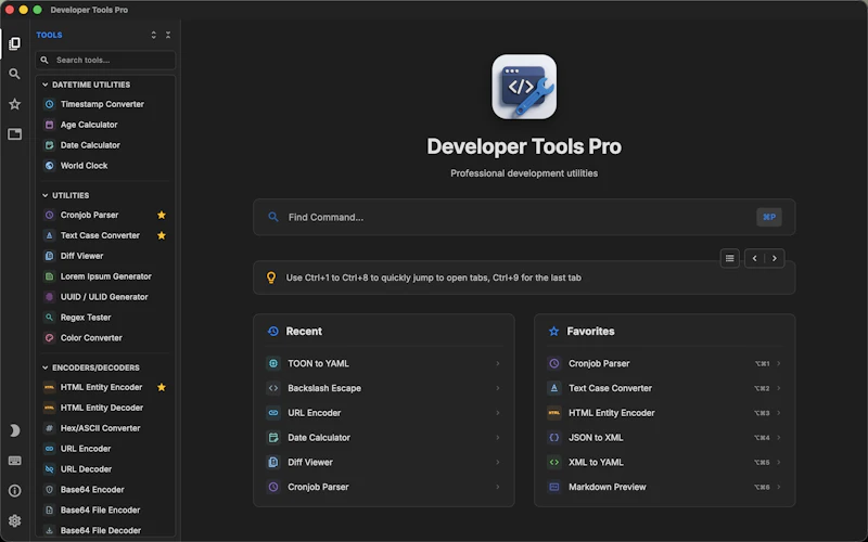 Developer Tools Pro screenshot 1