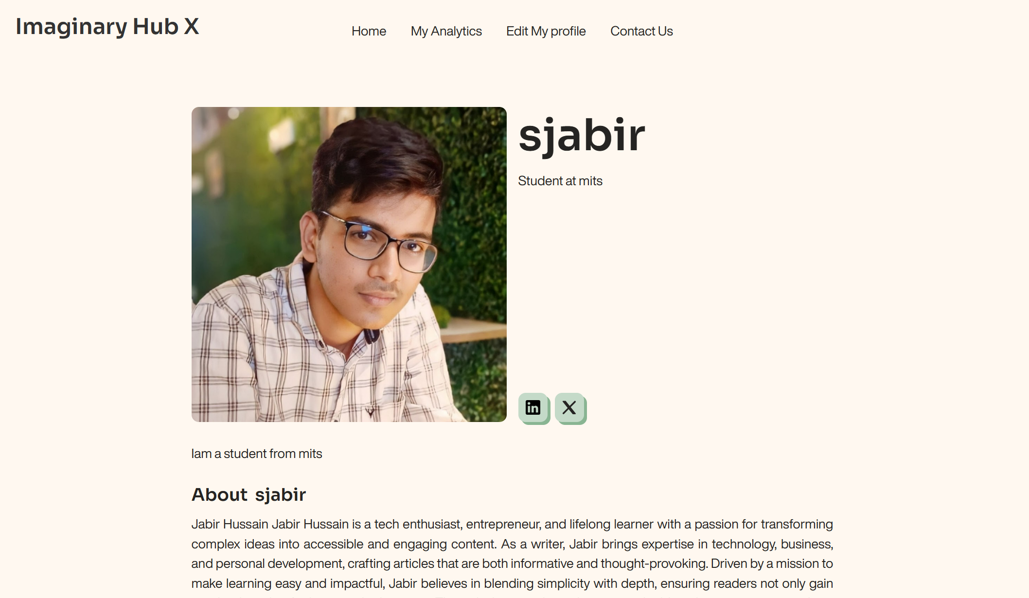 Imaginary Hub X gallery image