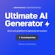 AI generating - Ultimate AI Generator 